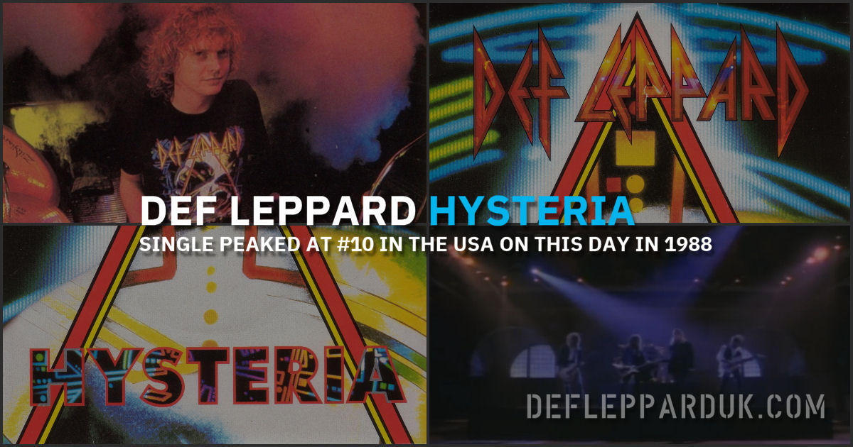 Def Leppard 1987. Def Leppard 1987.