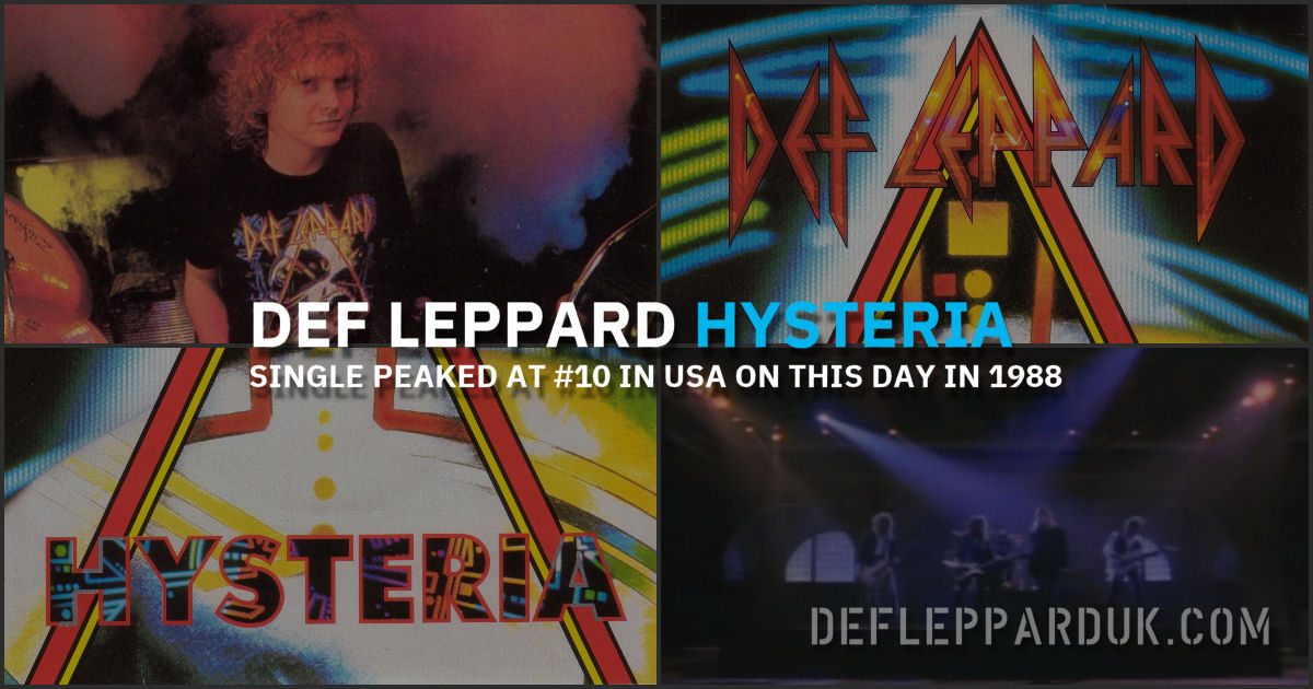 Def Leppard 1987.