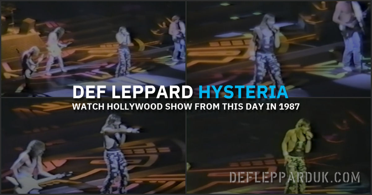 Def Leppard 1987.