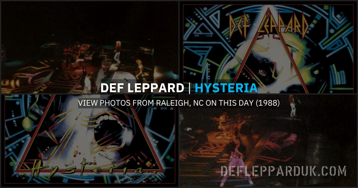 Def Leppard 1988. Def Leppard 1988.