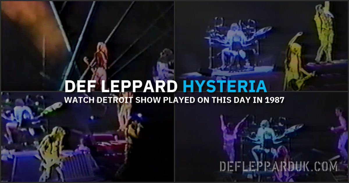 Def Leppard 1987.