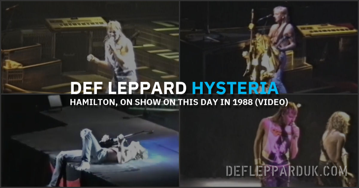 Def Leppard 1988.