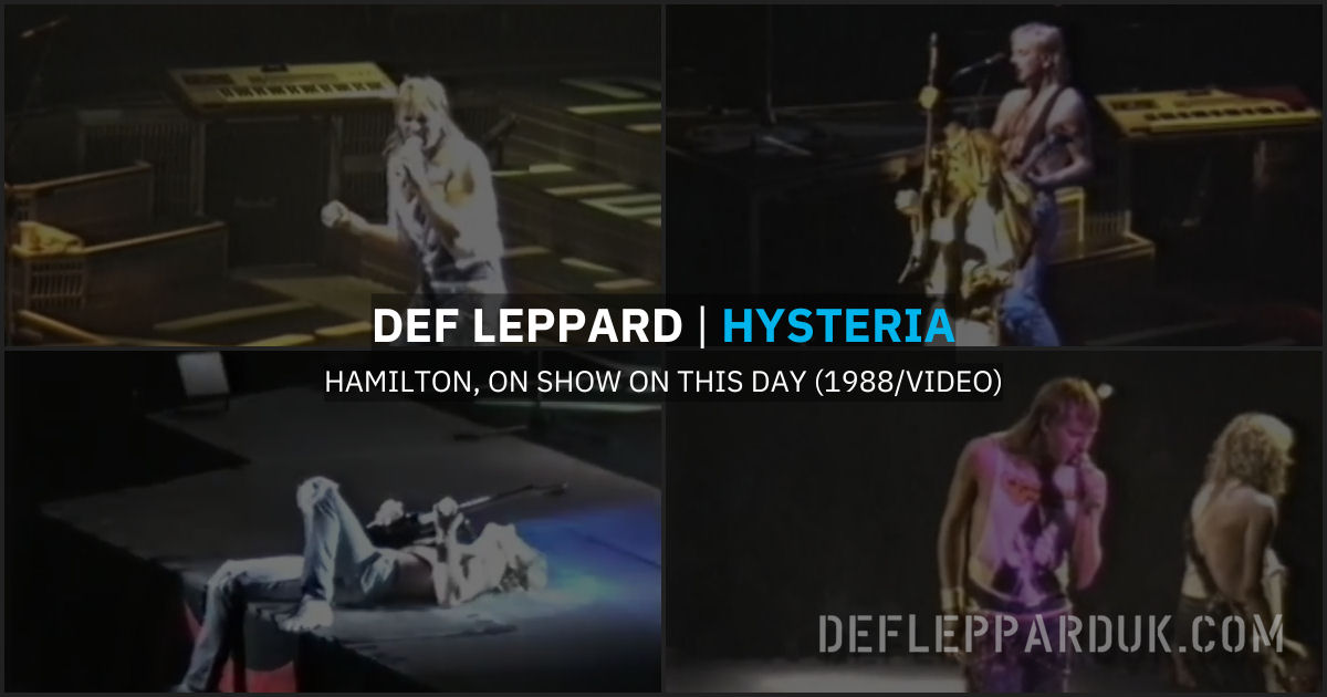 Def Leppard 1988.