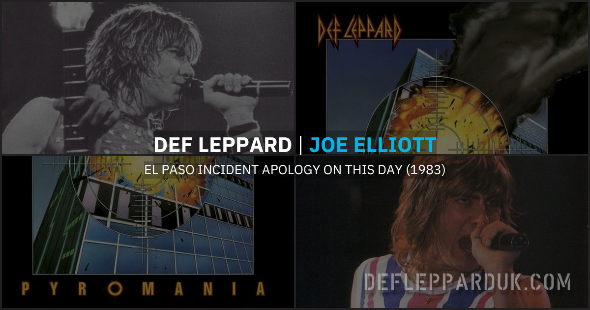 Def Leppard 1983.