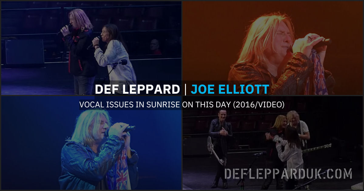 Def Leppard 2016.
