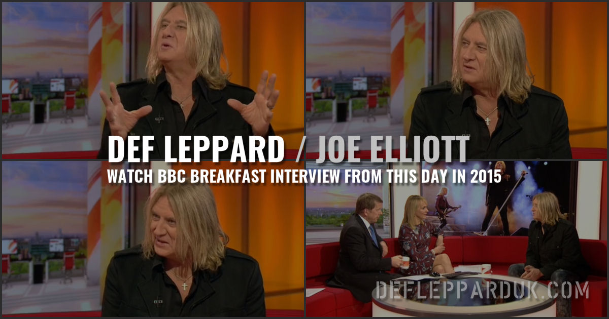 Def Leppard 2015.