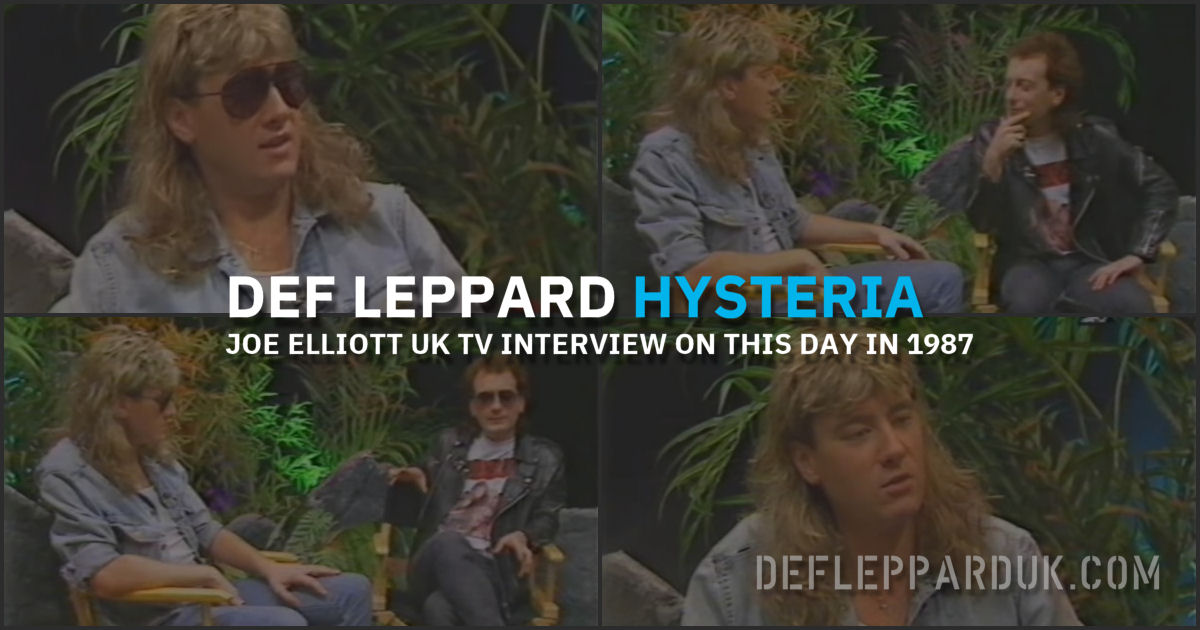 Def Leppard 1987.