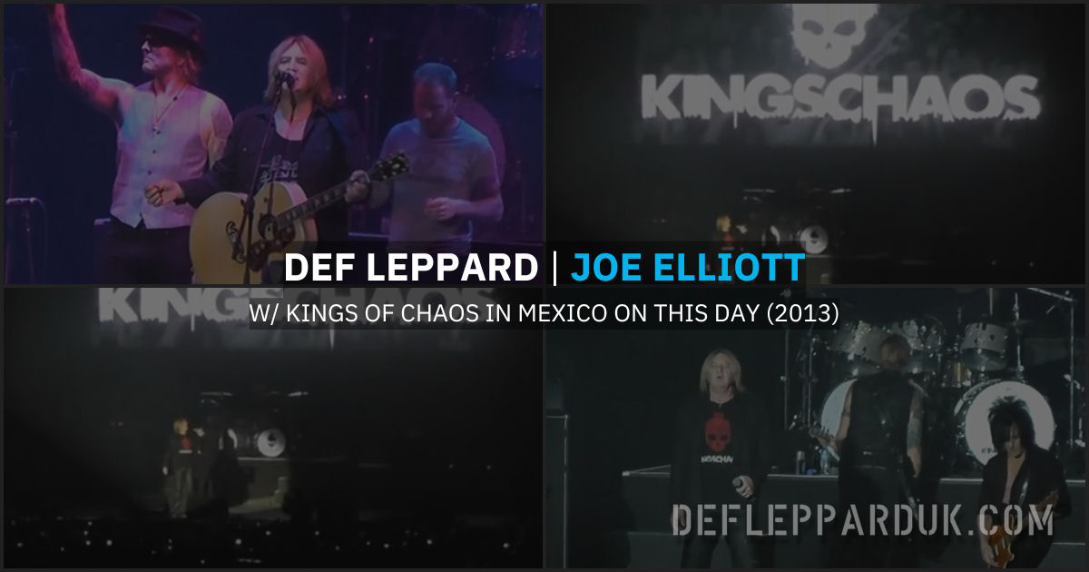 Def Leppard 2013.