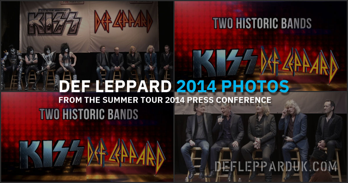 Def Leppard 2014.