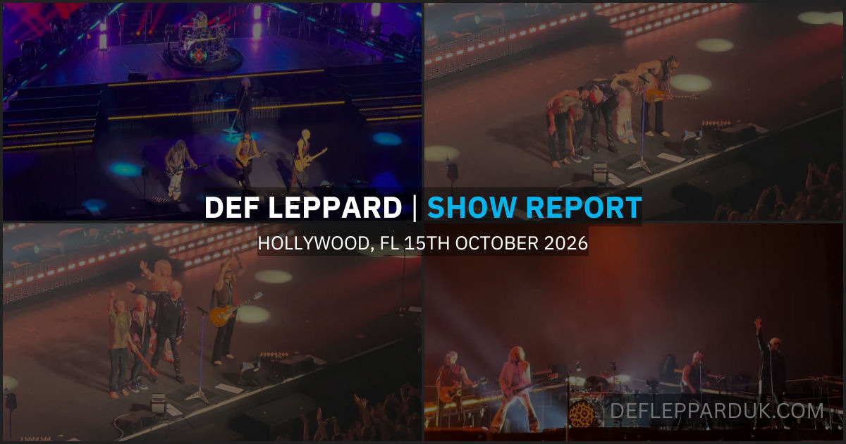 Def Leppard 2026.