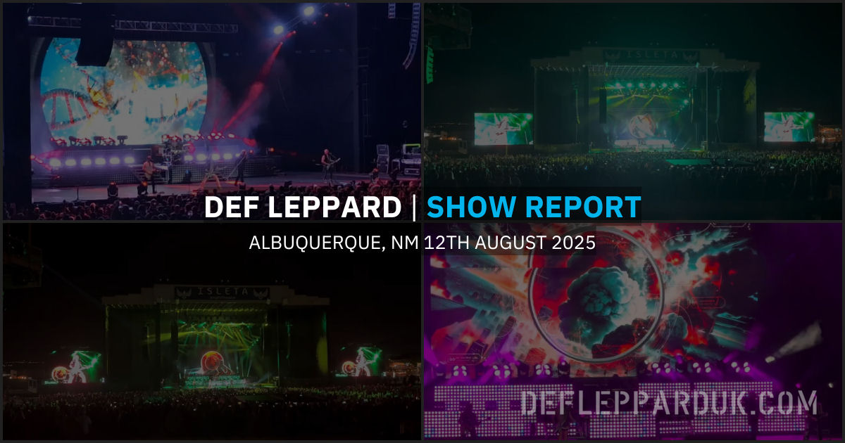 Def Leppard 2025. Def Leppard 2025.