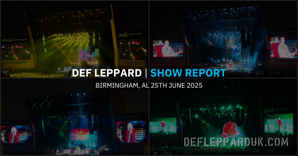 Def Leppard 2025. Def Leppard 2025.