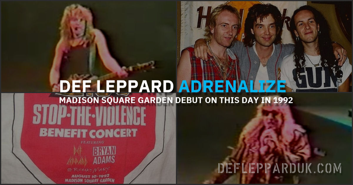 Def Leppard 1992.
