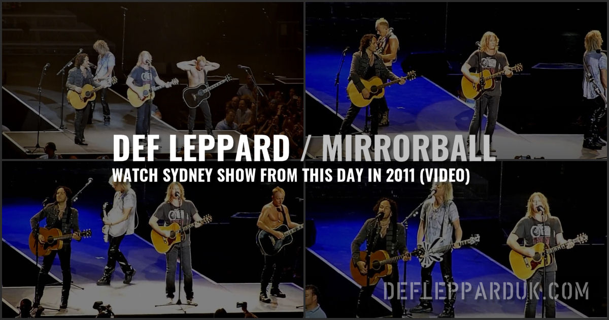 Def Leppard 2011. Def Leppard 2011.