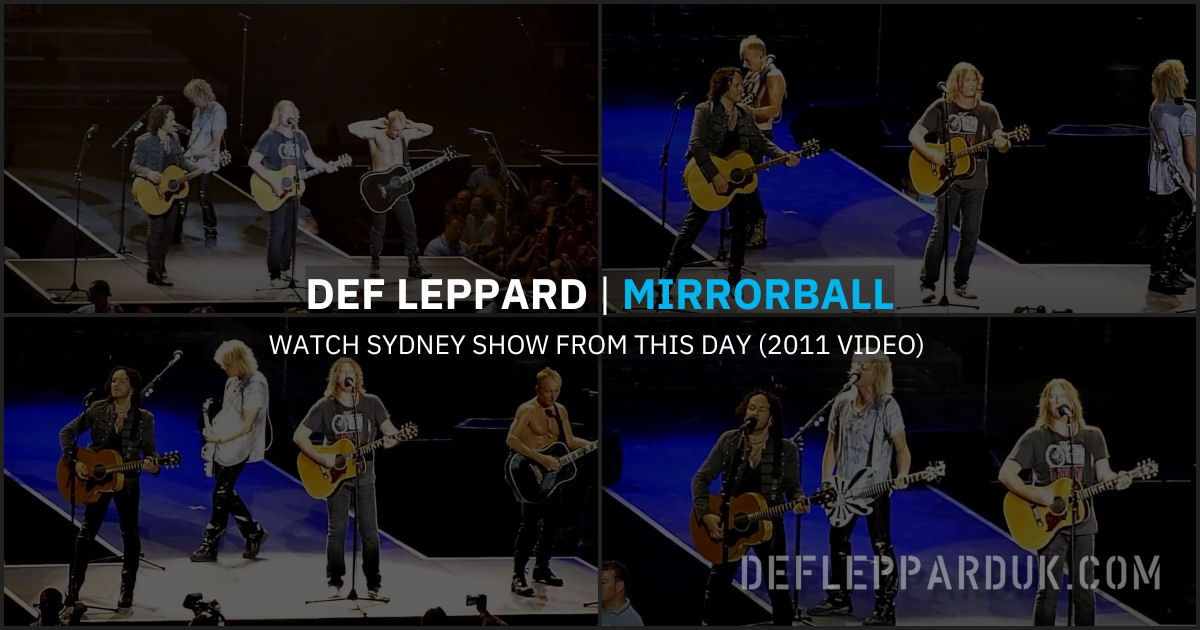 Def Leppard 2011. Def Leppard 2011.