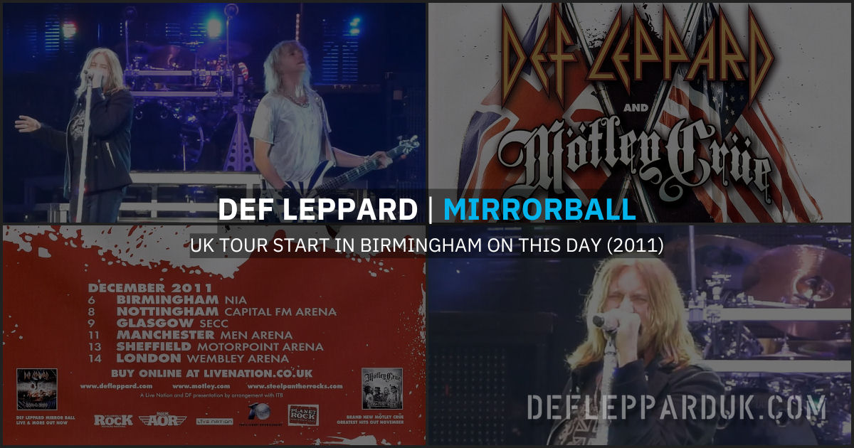 Def Leppard 2011.