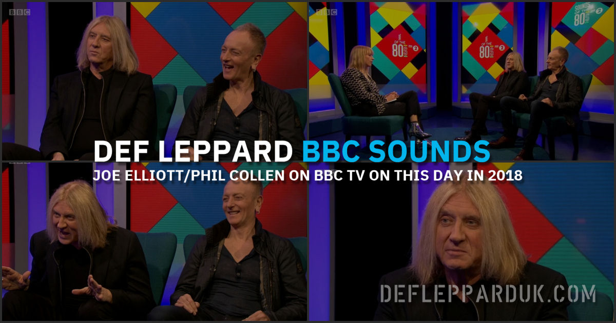 Def Leppard 2018.