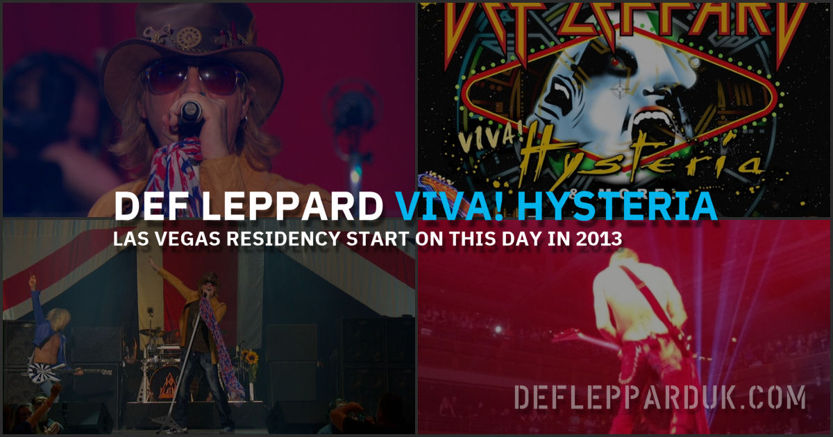 Def Leppard 2013.