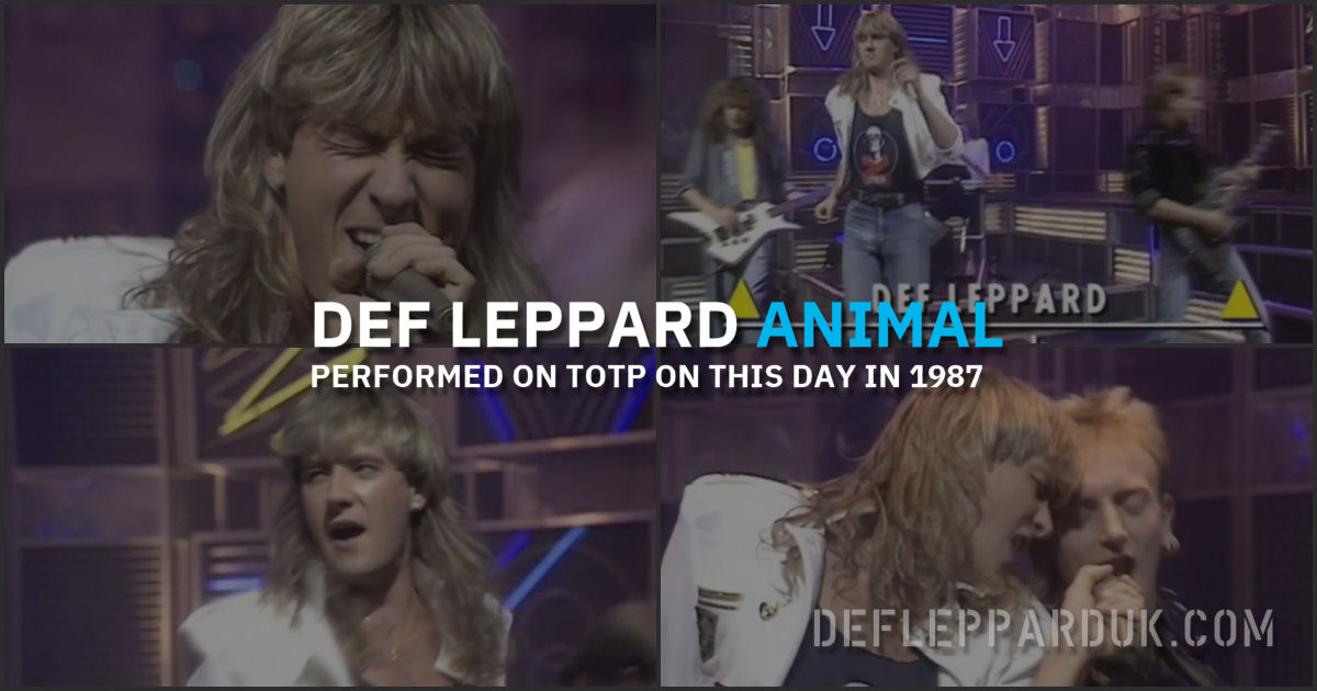 Def Leppard 1987.