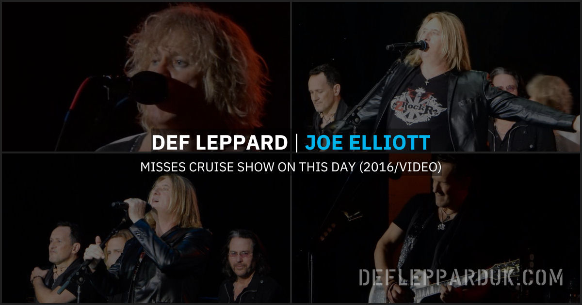 Def Leppard 2016.