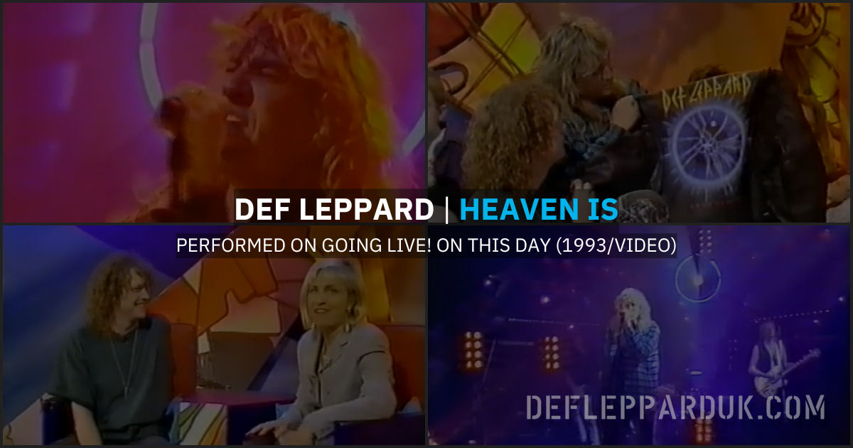 Def Leppard 1993.
