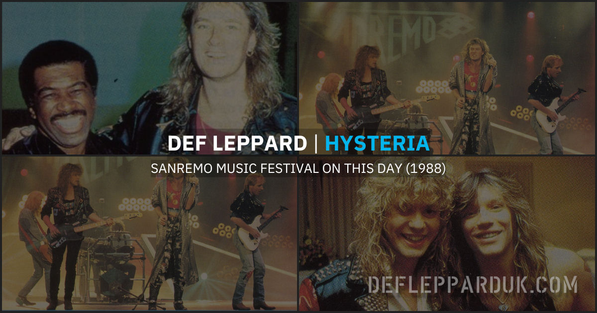 Def Leppard 1988.