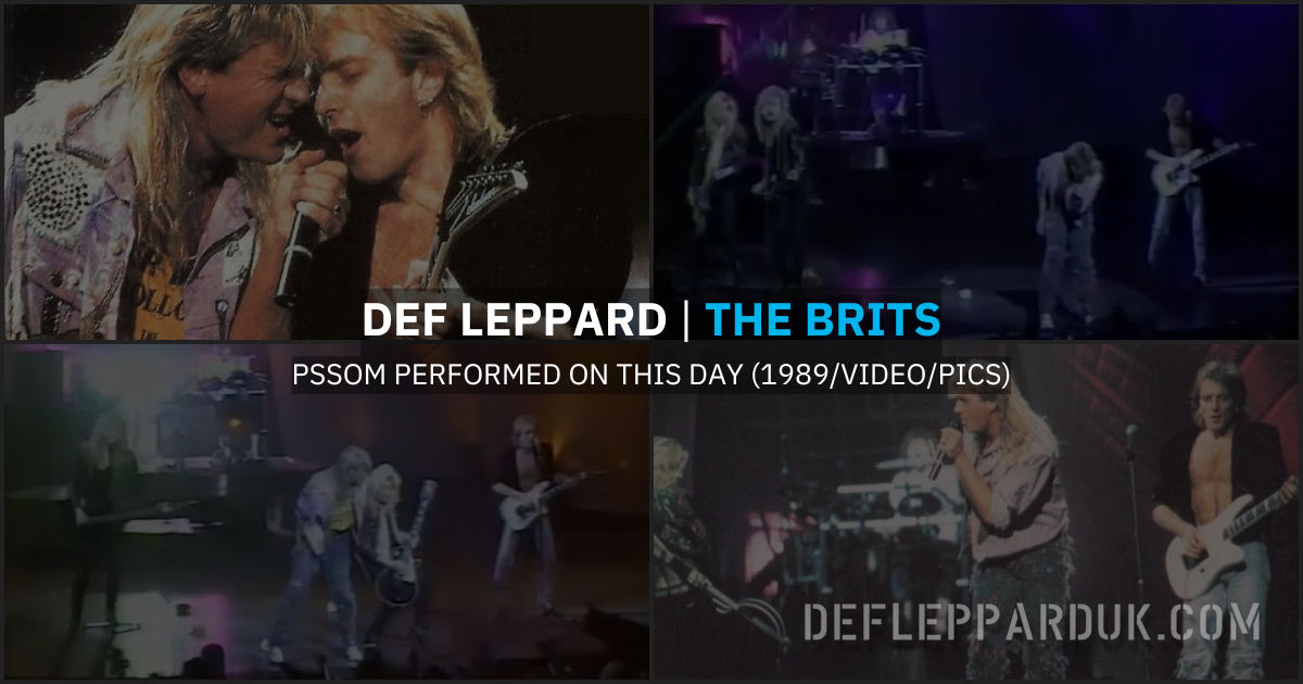 Def Leppard 1989.