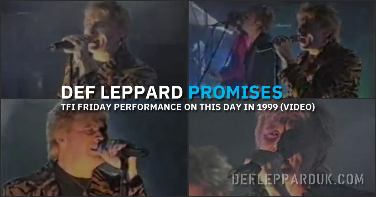 Def Leppard 1999.