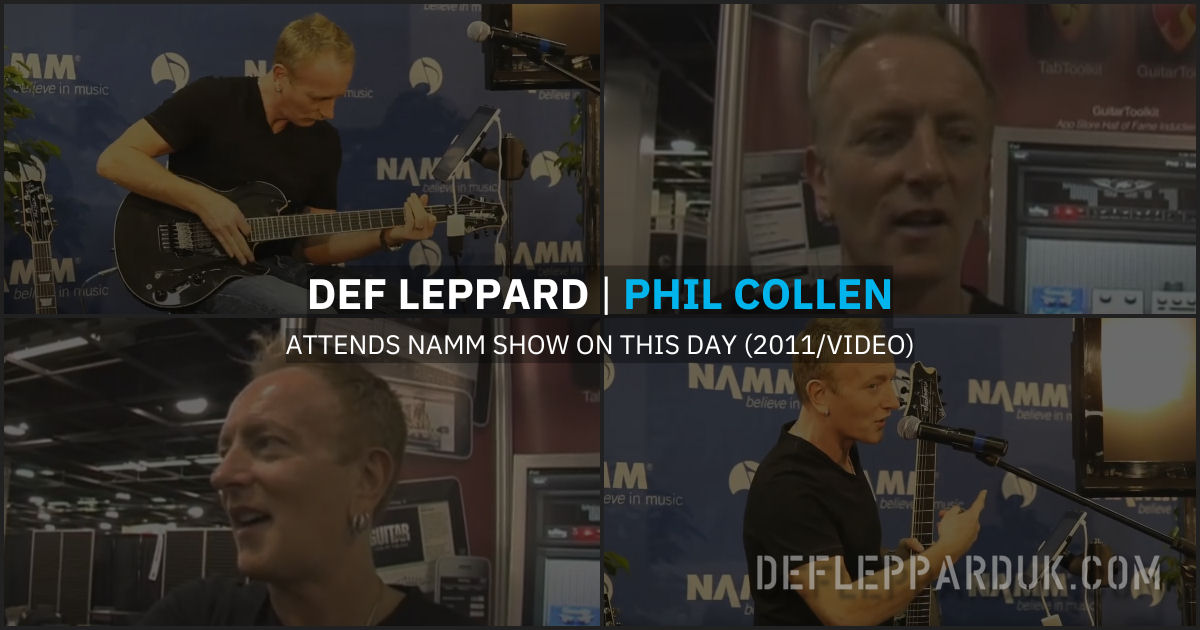 Phil Collen 2011.