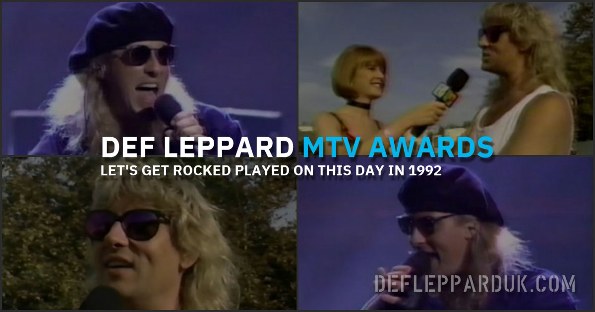 Def Leppard 1992.