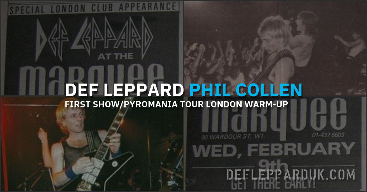 Def Leppard 1983.