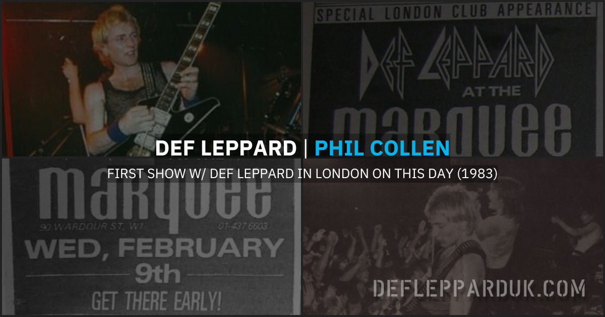 Def Leppard 1983.