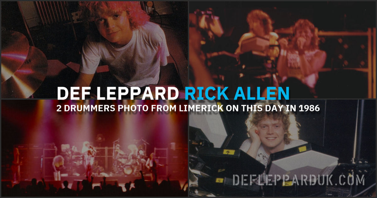 Rick Allen 1986.