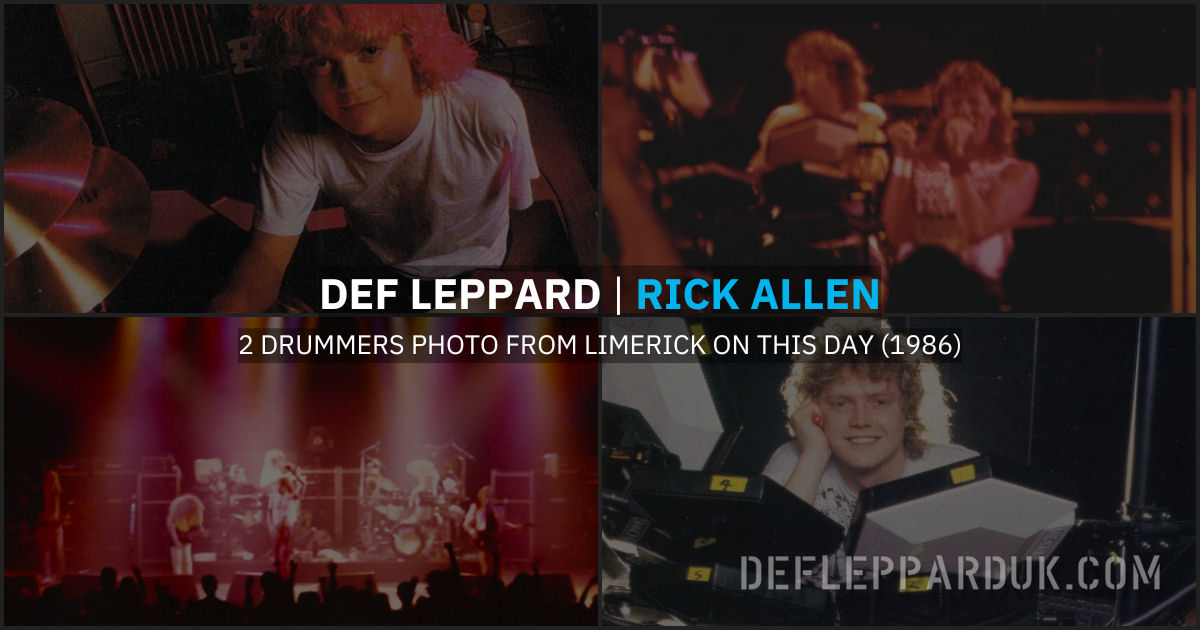 Rick Allen 1986.