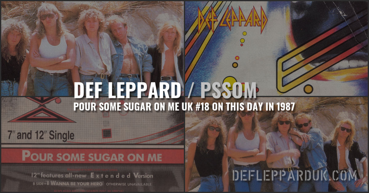 Pour Some Sugar On Me 1987.