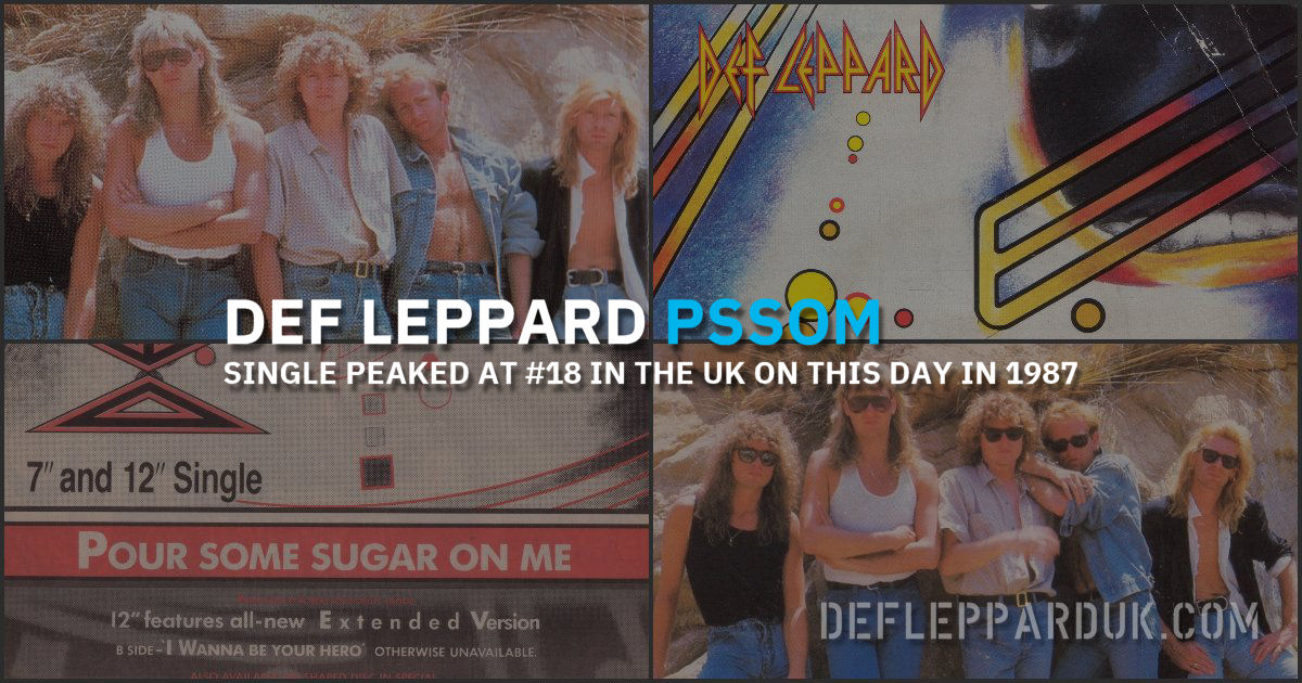 Pour Some Sugar On Me 1987.