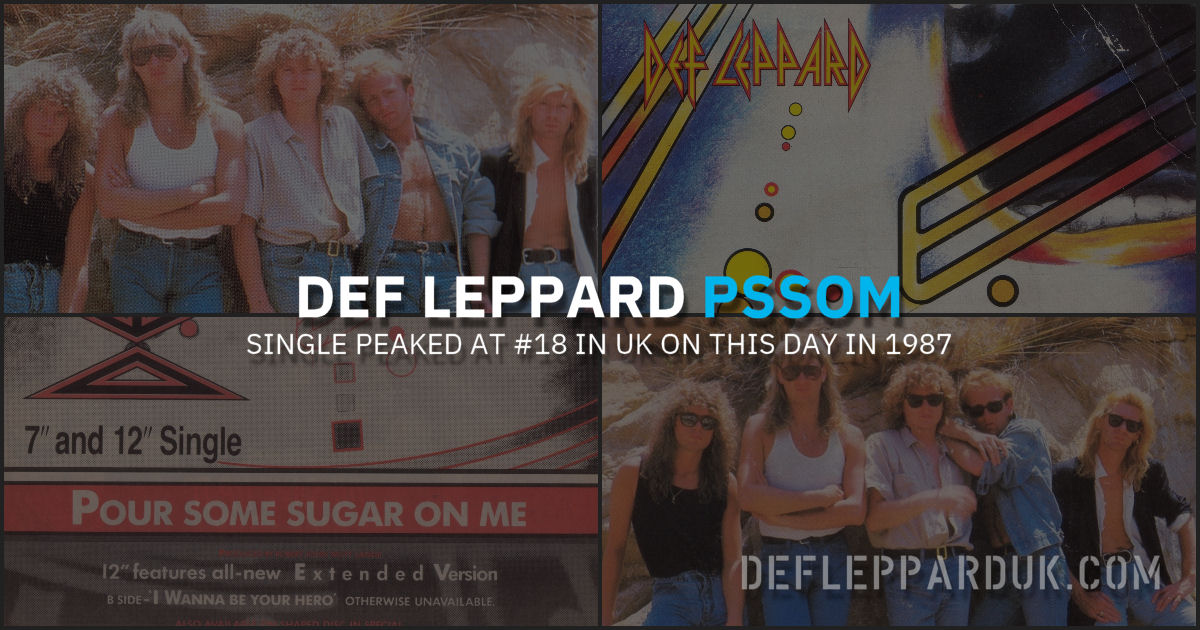 Pour Some Sugar On Me 1987.