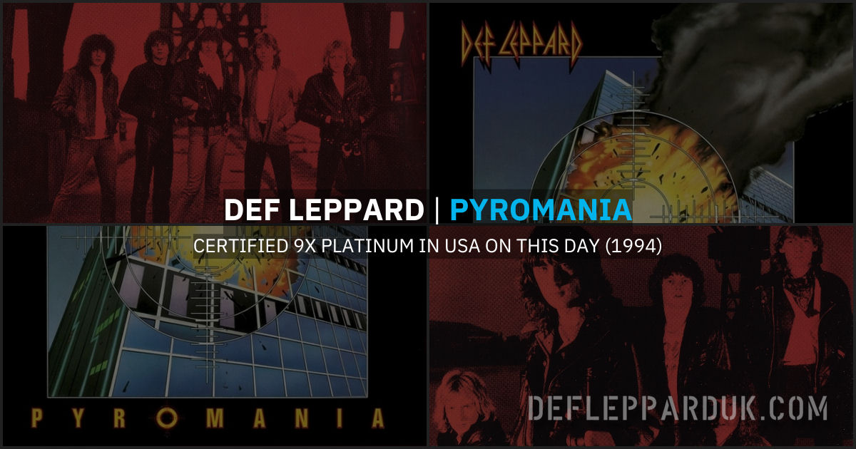 Def Leppard 1983.