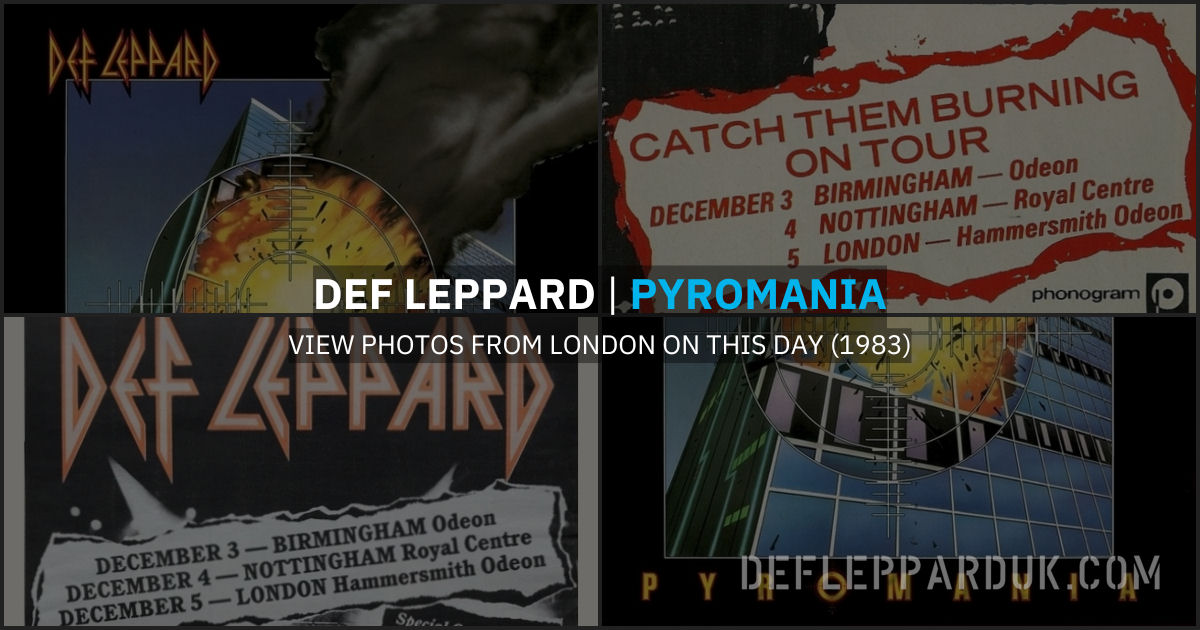 Def Leppard 1983. Def Leppard 1983.