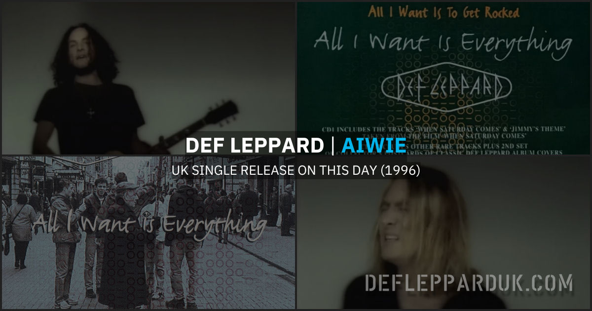 Def Leppard 1996. Def Leppard 1996.