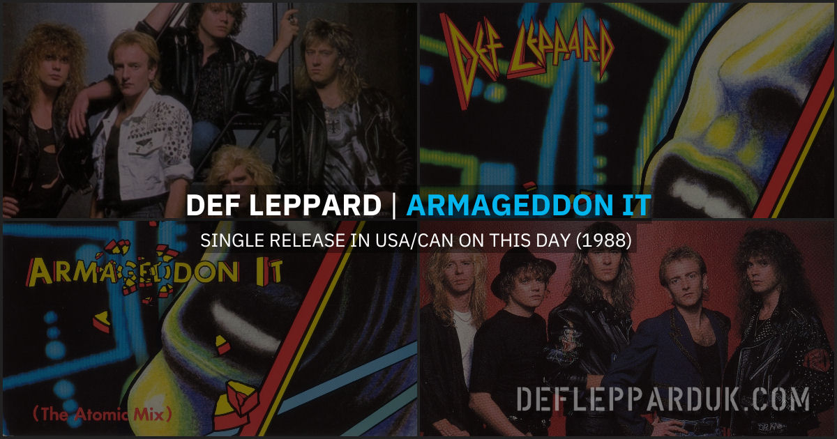 Def Leppard 1988.