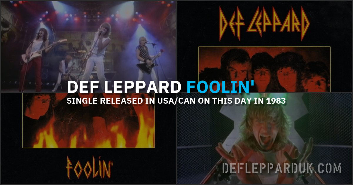 Def Leppard 1983.