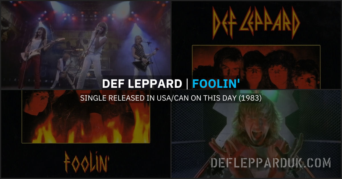 Def Leppard 1983. Def Leppard 1983.