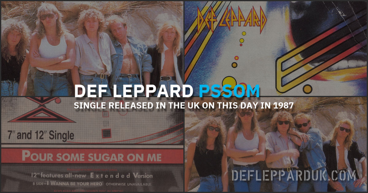 Pour Some Sugar On Me 1987.
