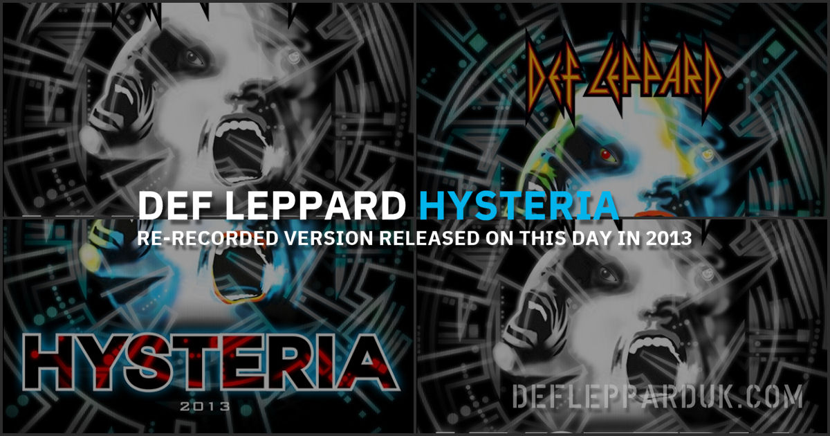 Def Leppard 2013.
