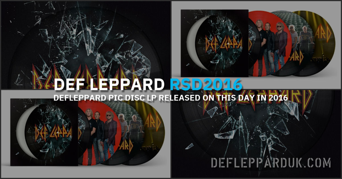 Def Leppard 2016. Def Leppard 2016.