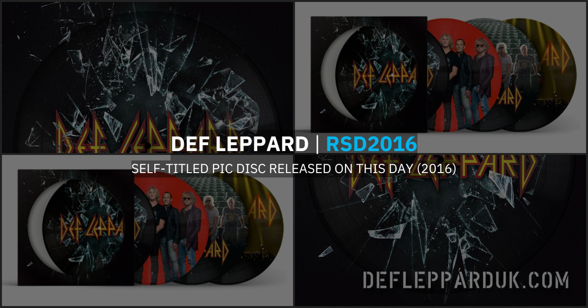 Def Leppard 2016.