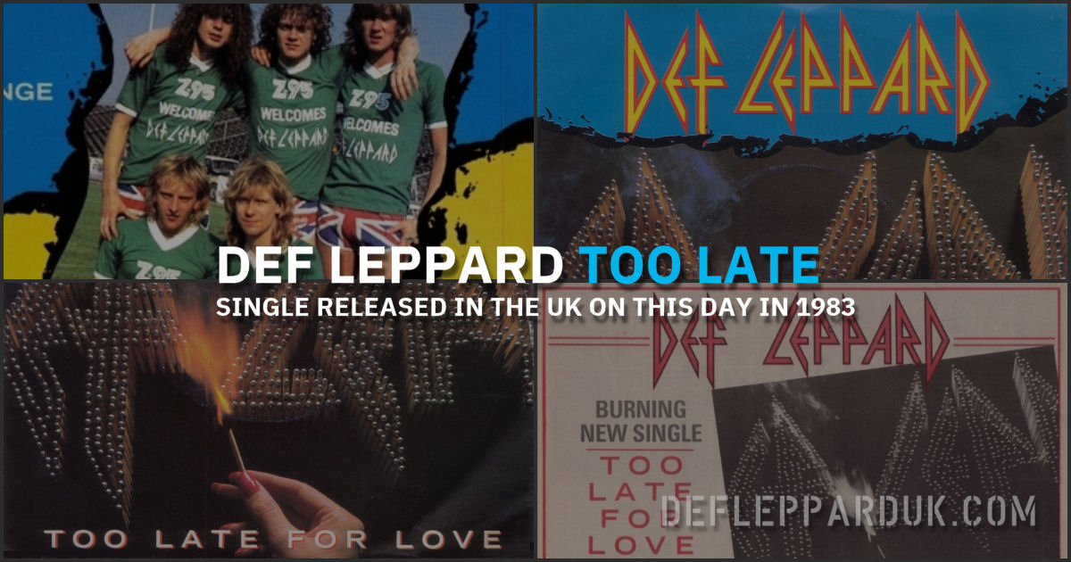 Def Leppard 1983. Def Leppard 1983.