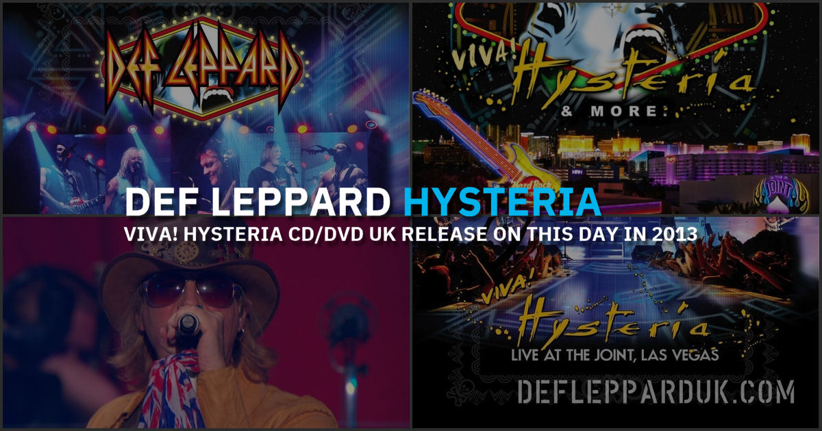 Def Leppard 2013. Def Leppard 2013.
