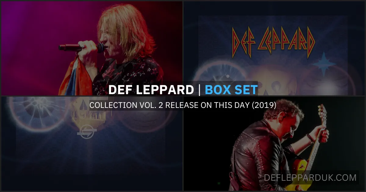 DEF LEPPARD Released The Collection Volume 2 Box Set
